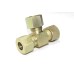 MS Equal Tee Union Couplings Hydraulic 'S' Series Ferrule Fitting